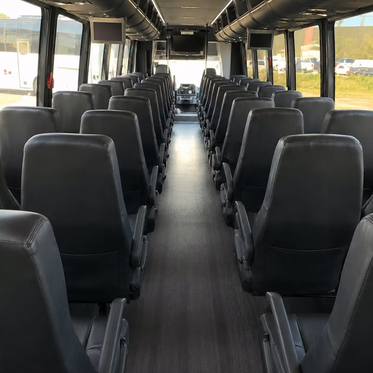 30 passenger minibus interior