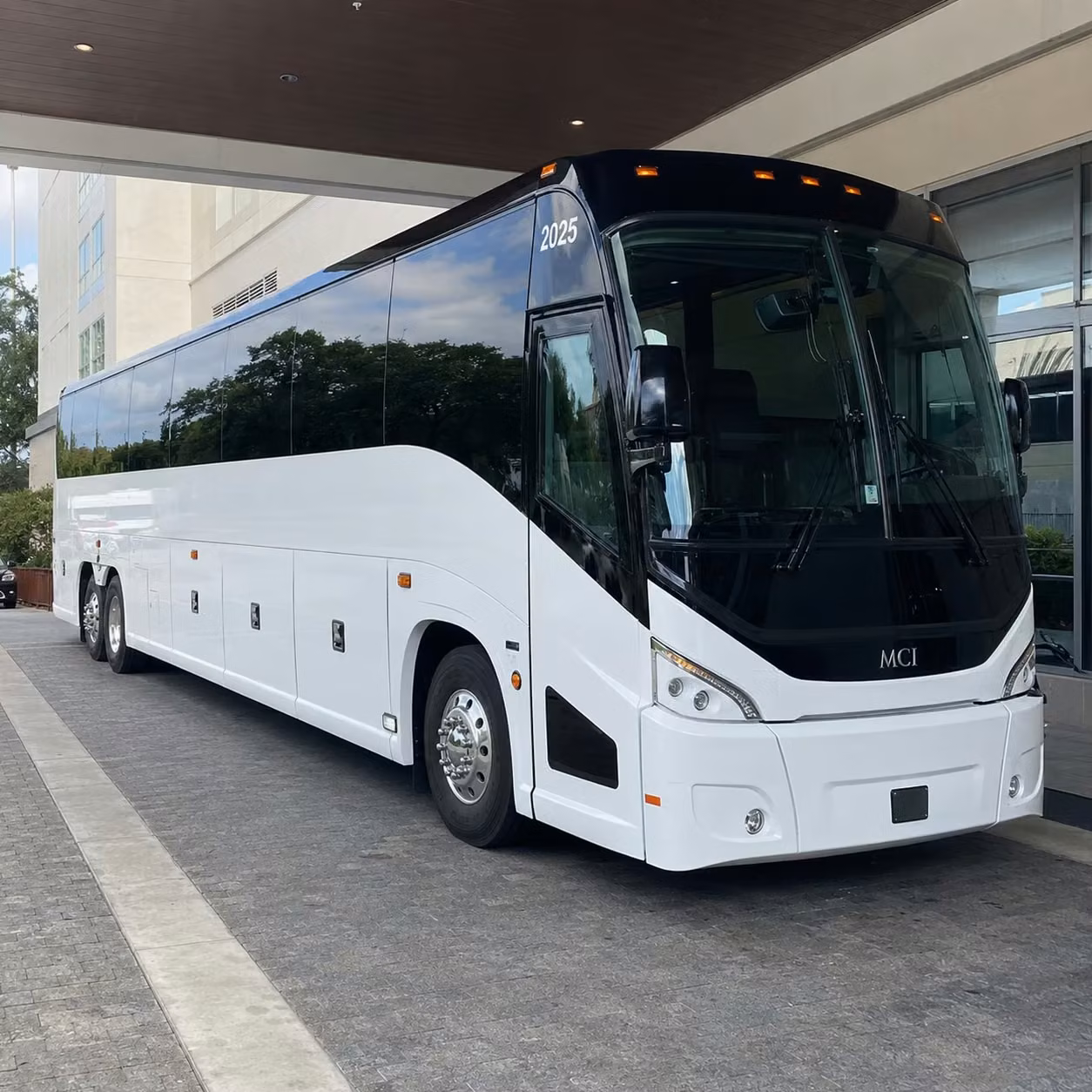 vallejo charter bus rental exterior