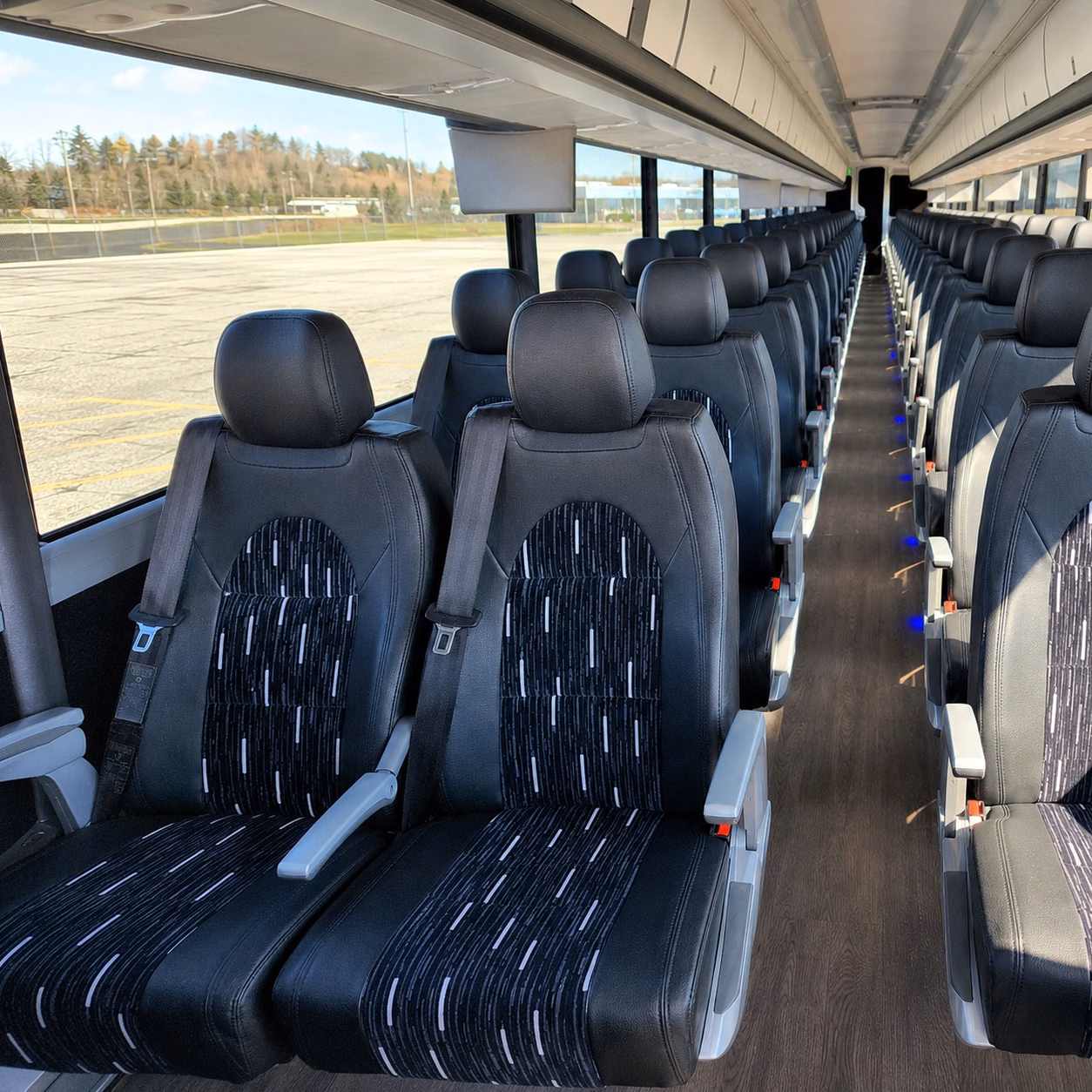 vallejo charter bus rental inside