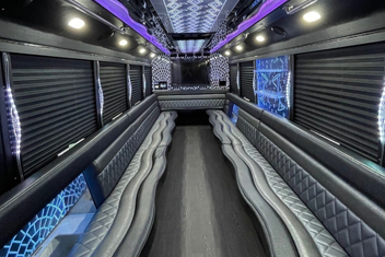 Vallejo Party Bus Interior